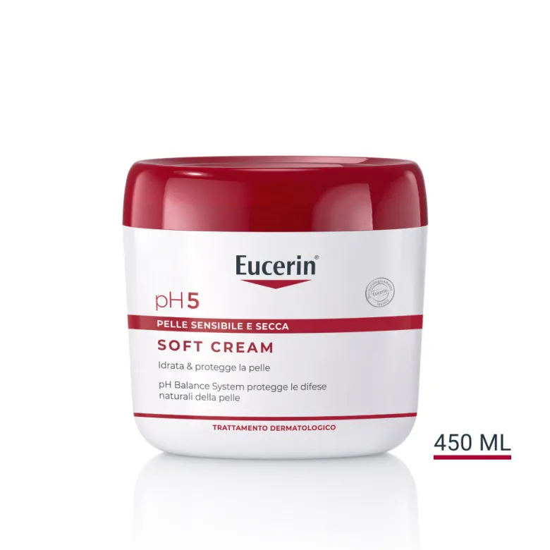 Eucerin Ph5 Soft Cream Crema Idratante Corpo 450ml