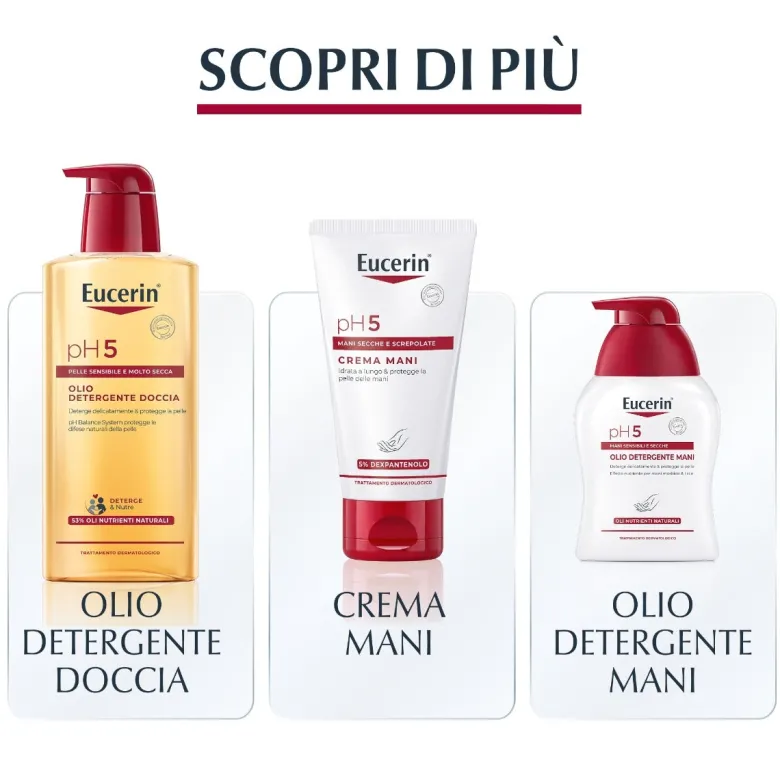 Eucerin Ph5 Soft Cream Crema Idratante Corpo 450ml