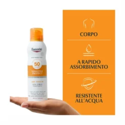 Eucerin Sun Spray Tocco Secco SPF50 200ml Protezione Solare