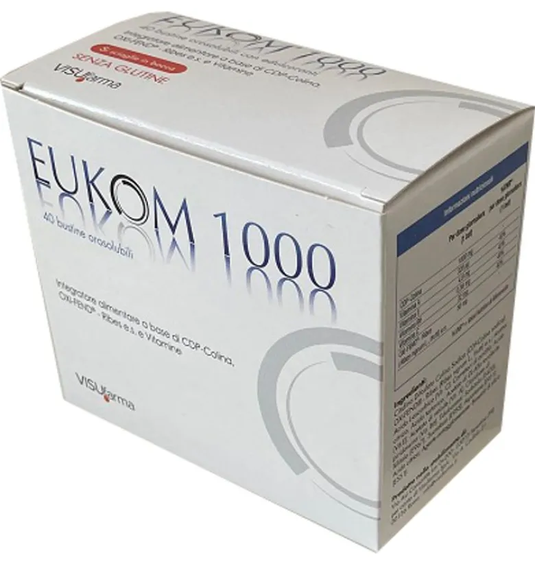 Eukom 1000 integratore alimentare 40 bustine