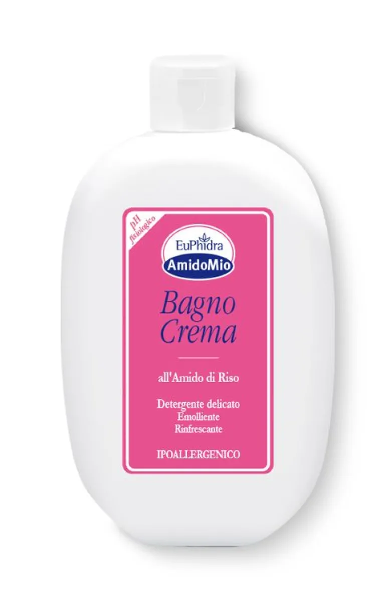 EuPhidra AmidoMio Bagno Crema detergente all'Amido di Riso 400ml