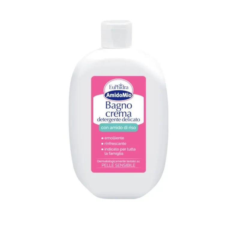 EuPhidra AmidoMio Bagno Crema detergente all'Amido di Riso 400ml