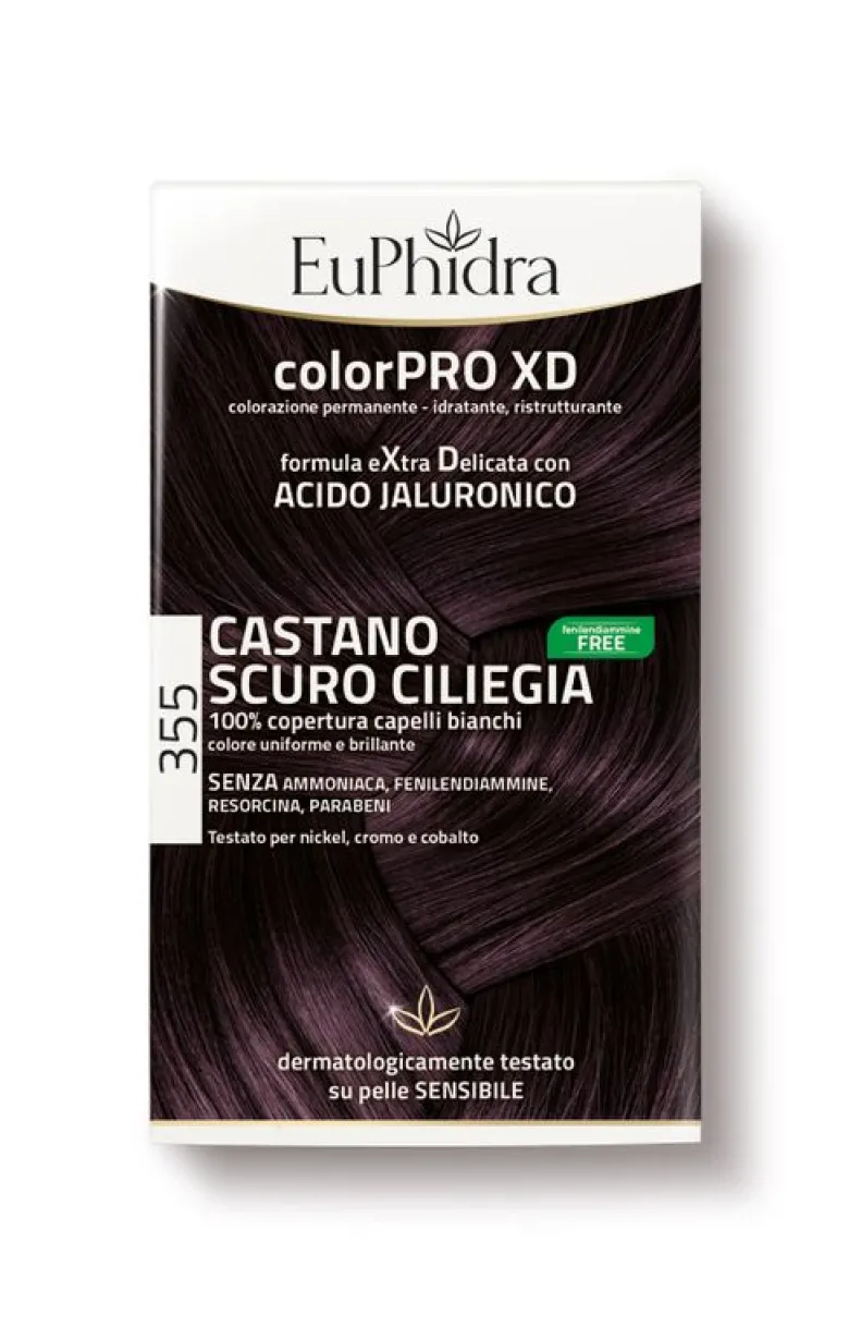 Euphidra ColorPro XD eXtra Delicata n. 355 castano scuro ciliegia