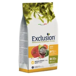 Exclusion Mediterraneo Monoprotein Noble Grain Manzo 12kg Cane