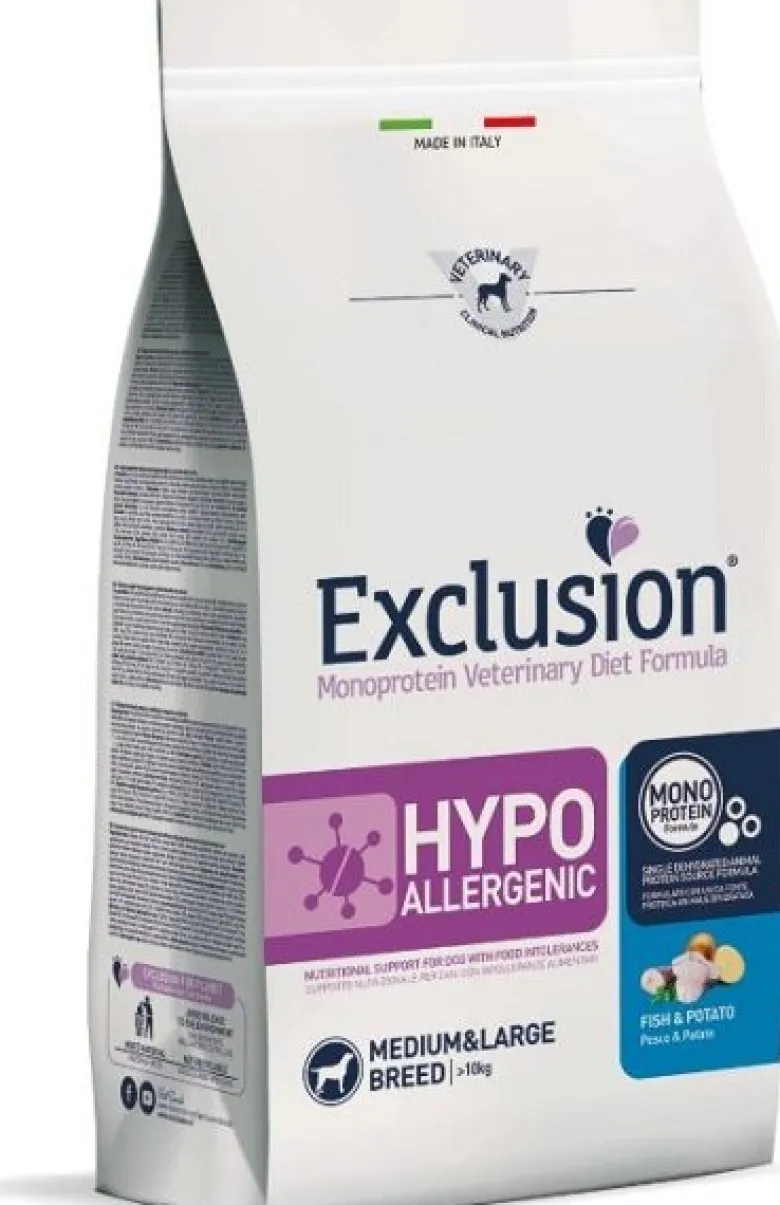 Exclusion Monoprotein Diet Hypoallergenic Pesce/Patate 12kg