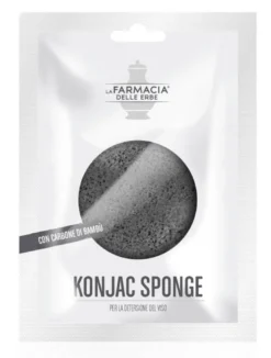 Farmacia Delle Erbe Spugna Konjac Con Carbone Di Bambù