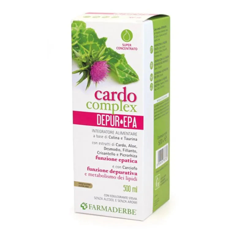 Farmaderbe Cardo Complex Depur Epa per la depurazione del fegato 500ml