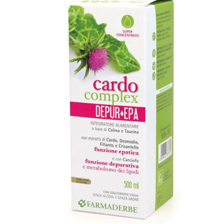 Farmaderbe Cardo Complex Depur Epa per la depurazione del fegato 500ml