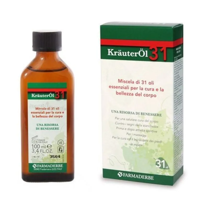 Farmaderbe Krauterol 31 miscela di oli essenziali 100 ml