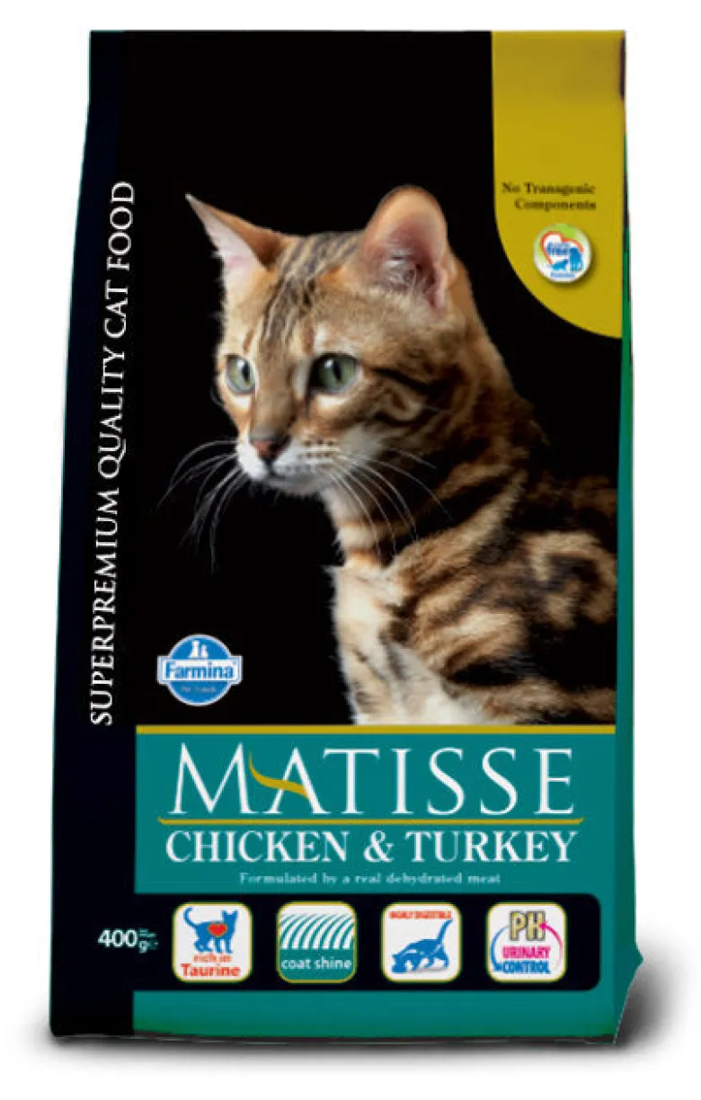 Farmina Matisse Pollo & Tacchino Cibo Secco Per Gatti 1,5kg