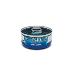Farmina Natural & Delicious Ocean Con Tonno E Salmone Per Gatti Adulti 80g