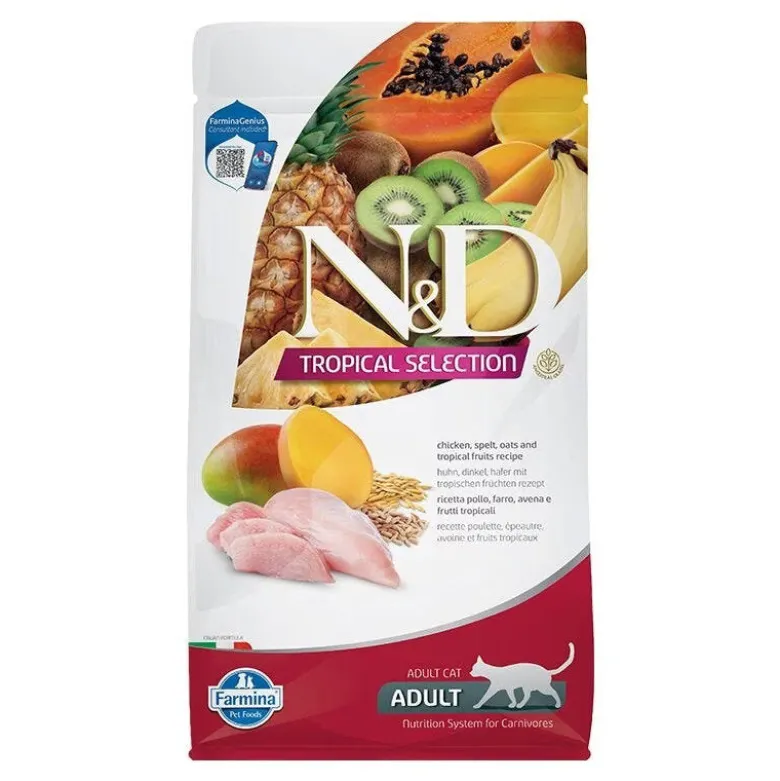 Farmina N&D Cat Tropical Selection Chicken Per Gatti Adulti 300g