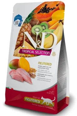 Farmina N&D Cat Tropical Selection Neutered Chicken Per Gatti Sterilizzati 1.5kg