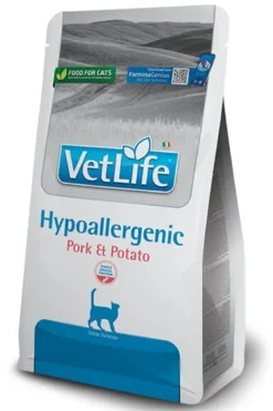 Farmina Vet Life Hypoallergenic Maiale E Patate Per Gatti Adulti Sacco 400g