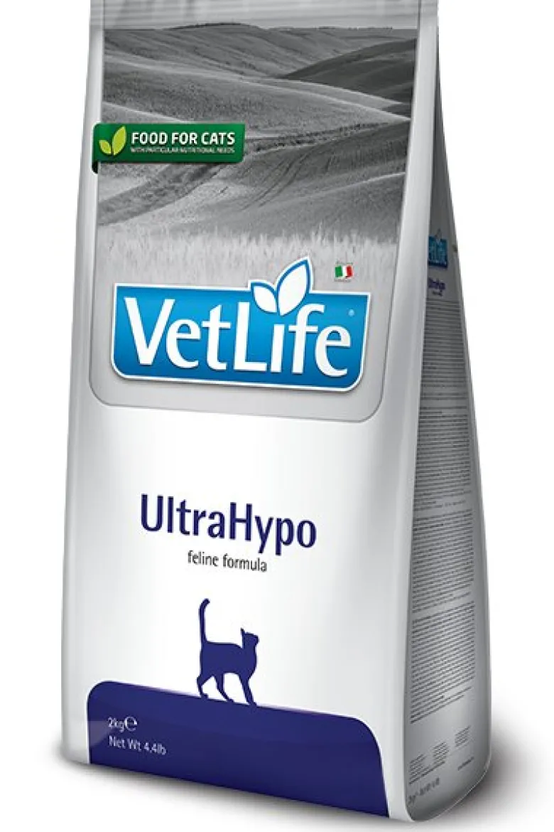 Farmina Vet Life Natural Feline Ultrahypo Cibo Secco Per Gatti Sacco 2kg