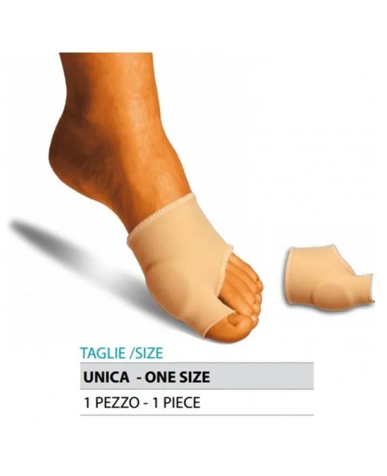 Fascetta Protezione Alluce Valgo In Gel Rivestito In Tessuto Elastico