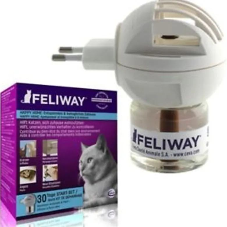 Feliway diffusore + ricarica 30 giorni del benessere del gatto 48ml