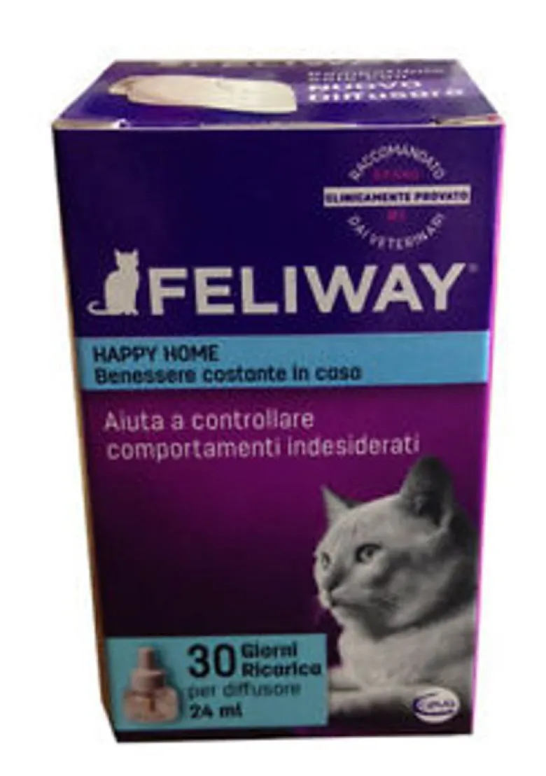 Feliway ricarica 30 giorni per diffusore benessere del gatto 48 ml