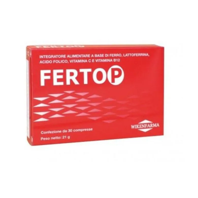 Fertop integratore a base di ferro 30 compresse