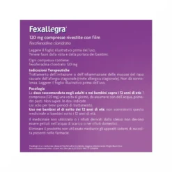 Fexallegra Antistaminico Contro Sintomi Allergia 10 Compresse