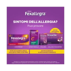 Fexallegra Antistaminico Contro Sintomi Allergia 10 Compresse