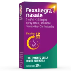 Fexallegra Nasale Antistaminico Decongestionante per Sintomi Allergia 10ml