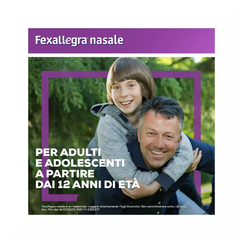 Fexallegra Nasale Antistaminico Decongestionante per Sintomi Allergia 10ml