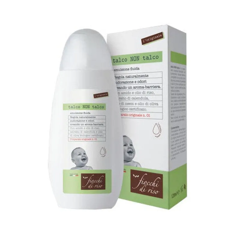 Fiocchi di riso Talco non Talco emulsione fluida 120ml