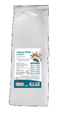 Fior di Loto Argilla Verde in Polvere 1kg