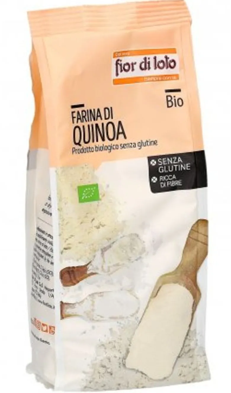 Fior di Loto Farina di Quinoa Bio Senza Glutine 375g