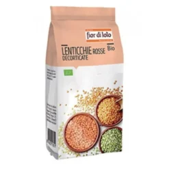 Fior di Loto Lenticchie rosse piccole decorticate Bio 400g