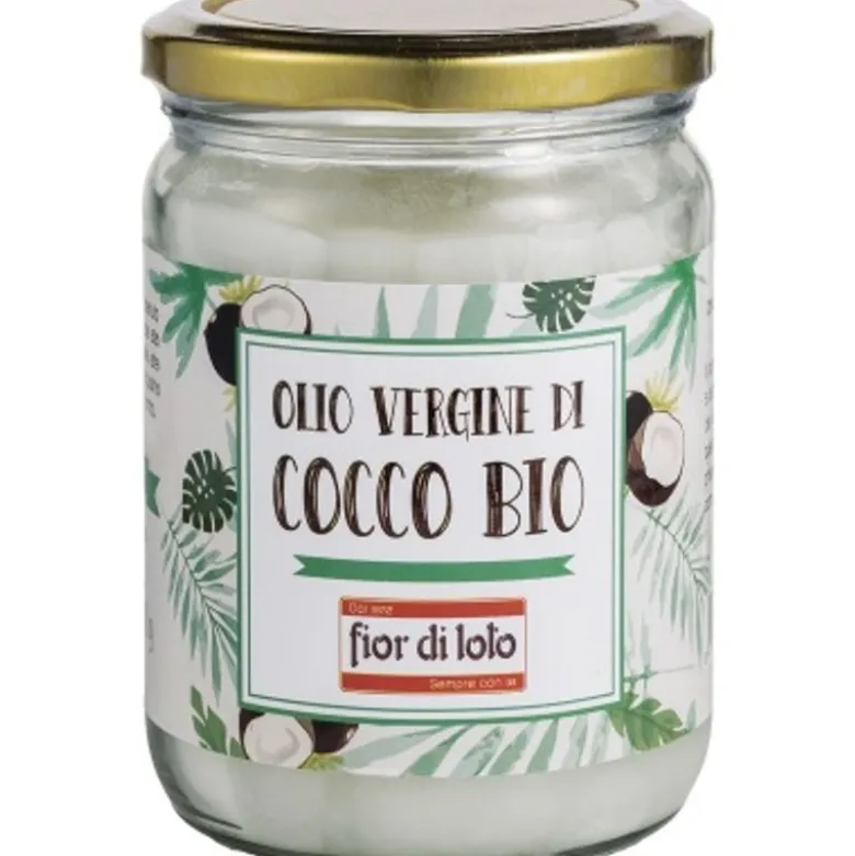 Fior di Loto Olio Vergine di Cocco Bio 410g
