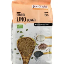 Fior di loto Semi di Lino Dorati biologici e senza glutine 400g