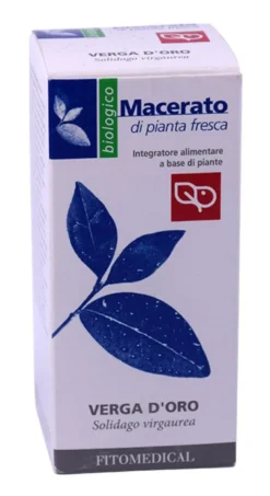 Fitomedical Verga D'Oro macerato di pianta fresca bio 50ml
