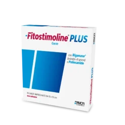 Fitostimoline Plus garze monodose impregnate con crema idrodispersibile 10 pezzi 10X10cm