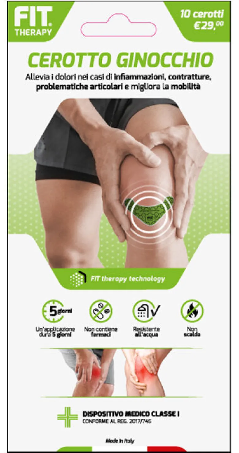 Fit Therapy 10 Cerotti Ginocchio