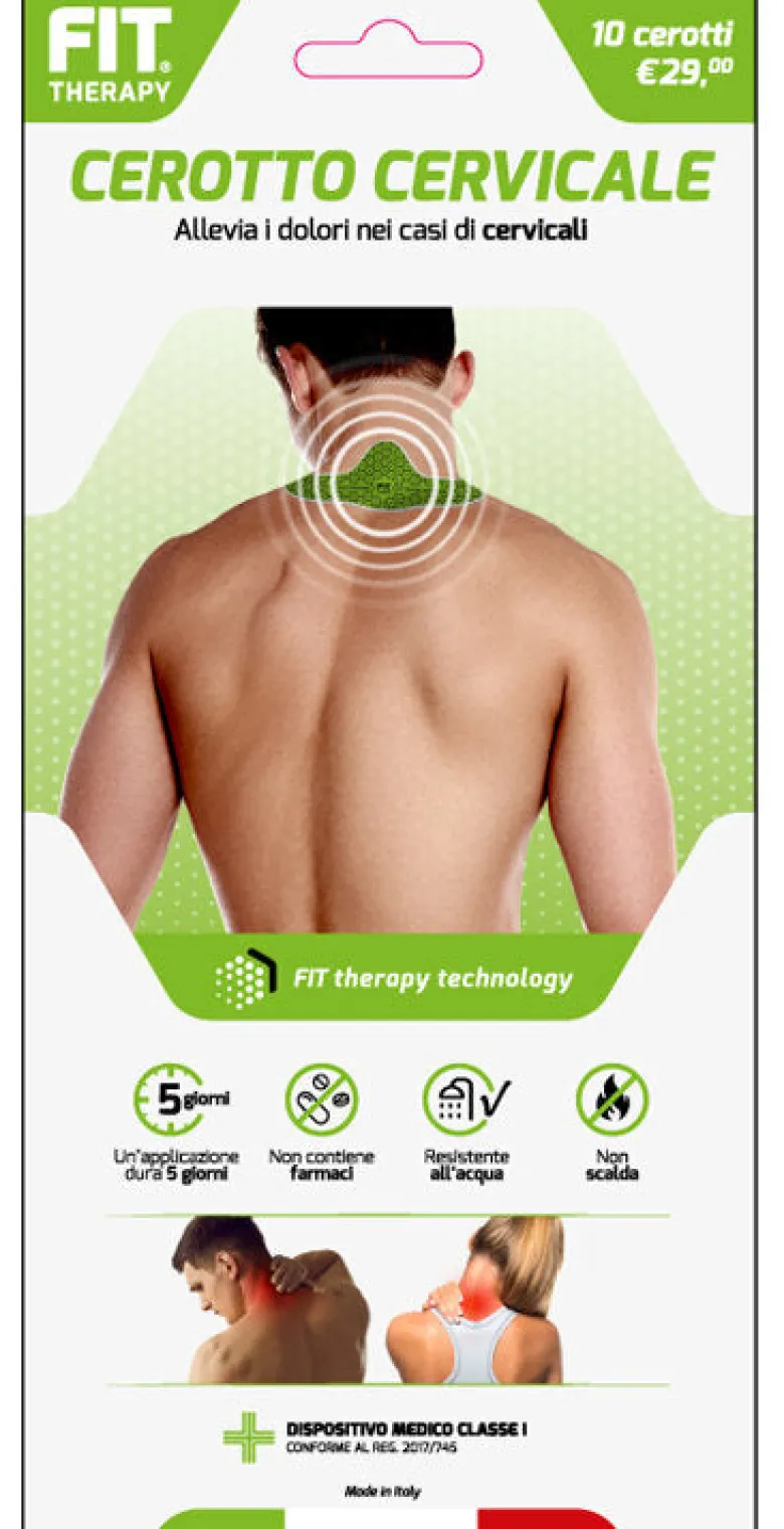 Fit Therapy Cerotto Cervicale 10 Pezzi