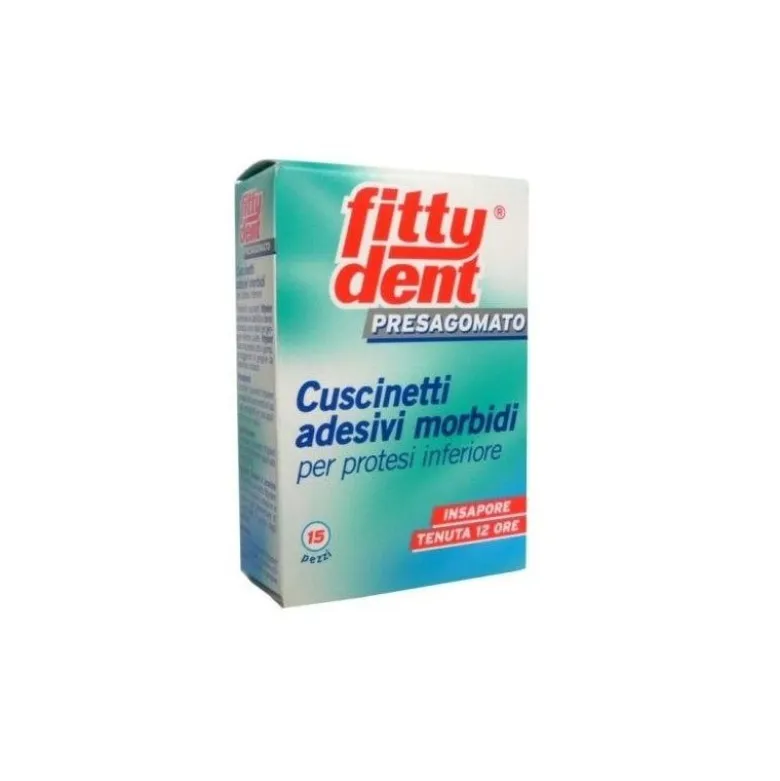 Fittydent Comfort Cuscinetti Adesivi 15pz
