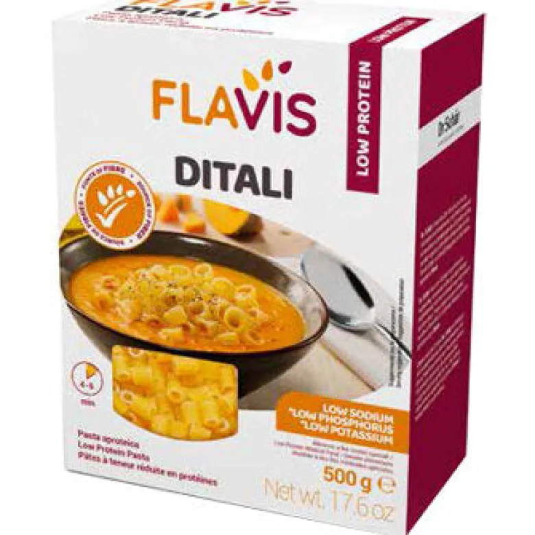Flavis Ditali Pasta Aproteica 500g