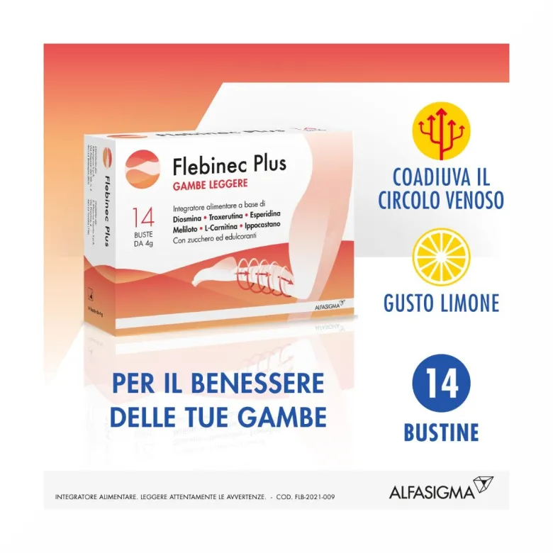 Flebinec Plus 14 bustine