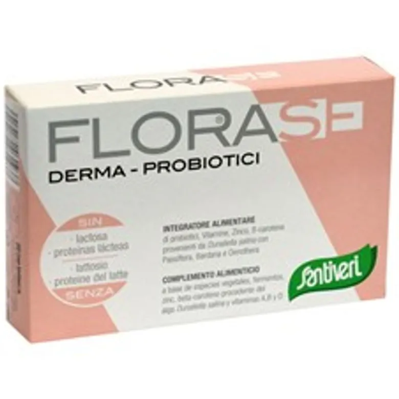 FLORAse Derma-Probiotici benessere della pelle 40 capsule