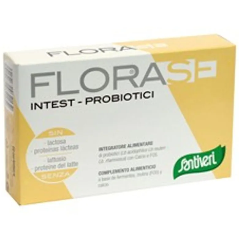 FLORAse Intest-Probiotici benessere della flora intestinale 40 capsule
