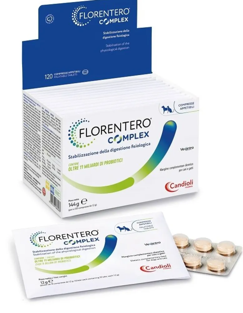Florentero Complex Complemento Alimentare Cani/Gatti 120 Compresse
