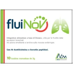 Fluinov utile per la fluidità delle secrezioni bronchiali 10 bustine