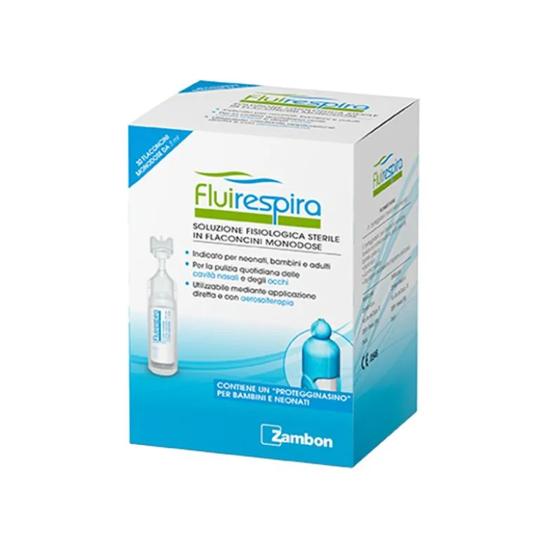 Fluirespira soluzione fisiologica sterile 30 flaconcini monodose