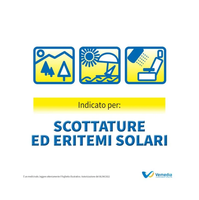 Foille Sole Spray per ustioni solari ed eritemi 70g