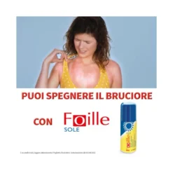 Foille Sole Spray per ustioni solari ed eritemi 70g