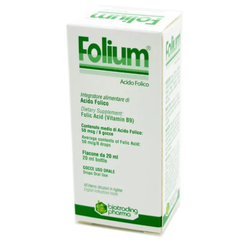 Folium integratore alimentare per neonati e bambini gocce 20ml