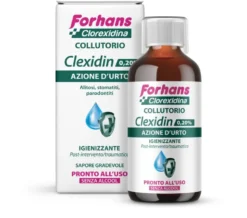 Forhans Clexidin Collutorio 0.20 Senza Alcool 200 ml