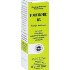 Fortakehl D5 Gocce Sanum soluzione per uso orale, cutaneo ed inalatorio 10 ml medicinale omeopatico
